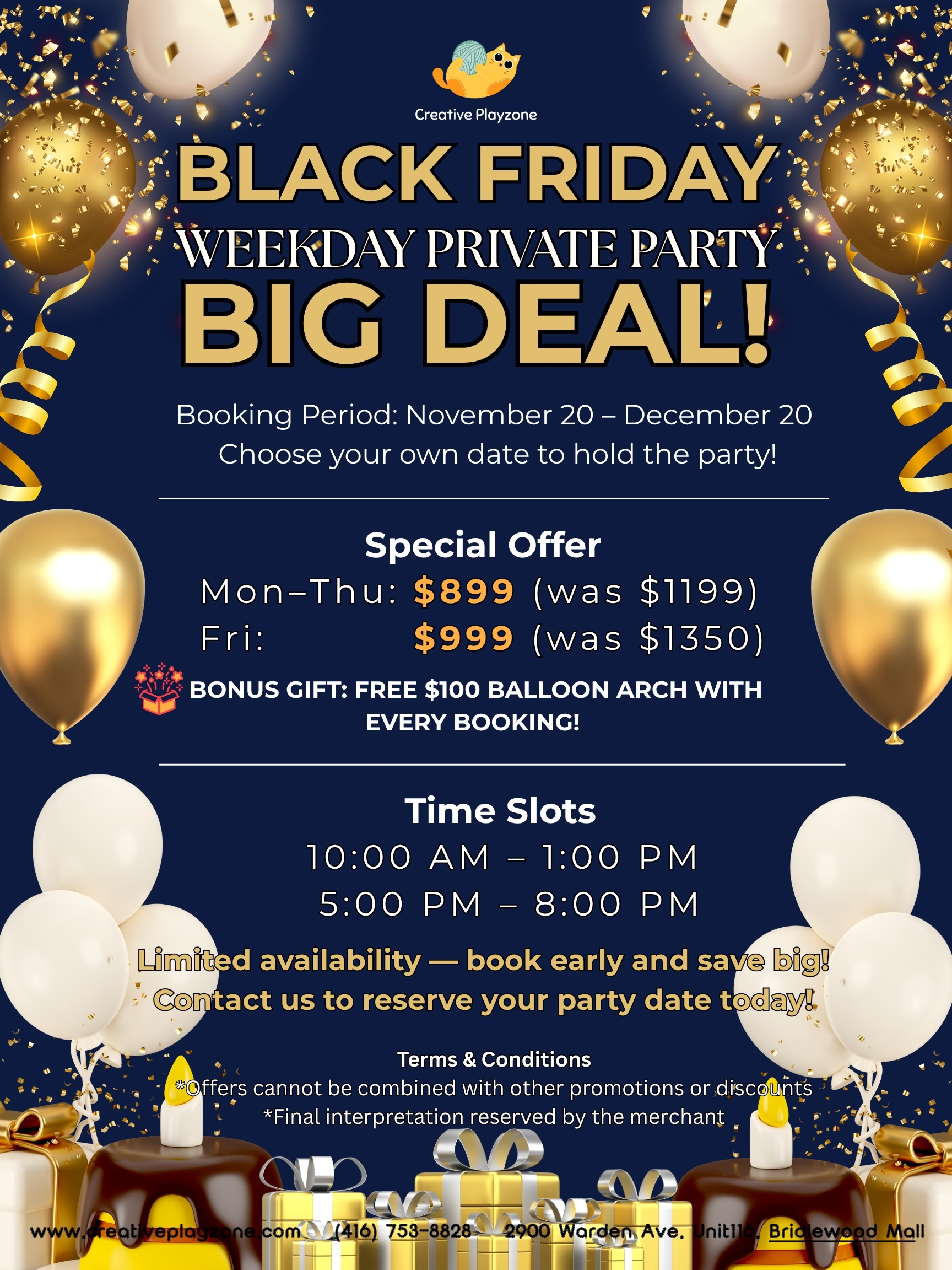 Special promotion poster